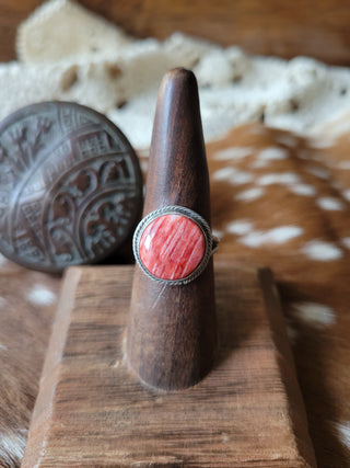 The Merritt Rings - Orange & Red Spiny