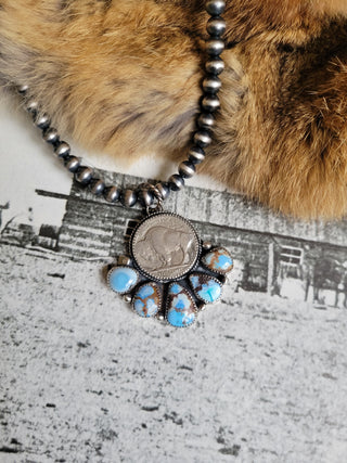 The Sara Nickel Pendant