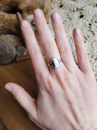 The Sharon Ring - White Buffalo - Sz 7