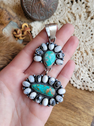 The Baily Double Cluster Pendant