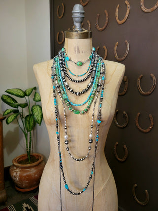 The River Pearl Necklace - 40"