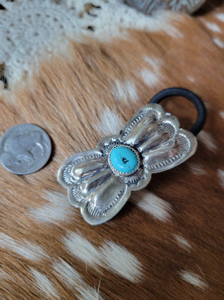 The Rowan Bowtie Concho Hair Tie - #2