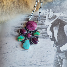 Load image into Gallery viewer, The Brady Cluster Necklace - A