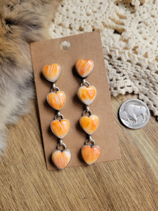 The Faith Heart Dangles - Spiny - #2