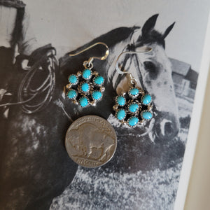 The Ella Cluster Earrings