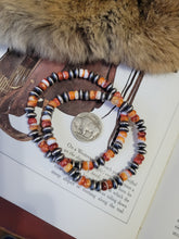 Load image into Gallery viewer, 7mm Orange Spiny &amp; Saucer Pearl Bracelet - Stretchy