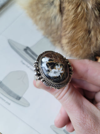 The Jessi Ring - Sz 11.5 - White Buffalo