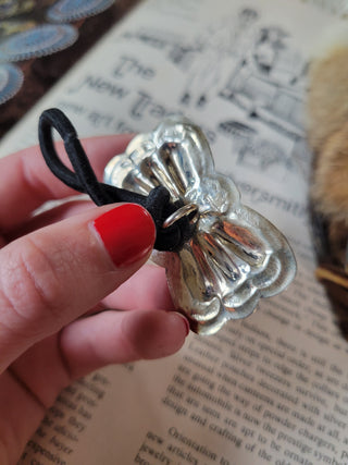 The Rowan Bowtie Concho Hair Tie