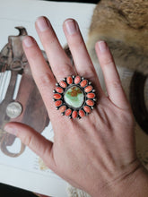 Load image into Gallery viewer, The Statler Cluster Ring - Adjustable