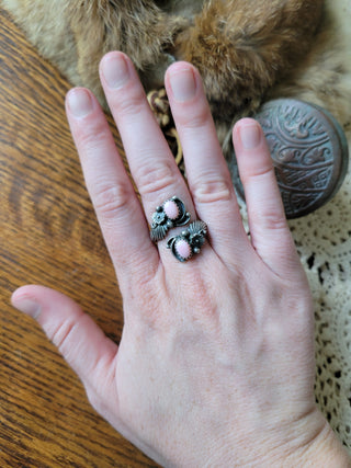 The Sherry Ring - Pink Conch - Adjustable