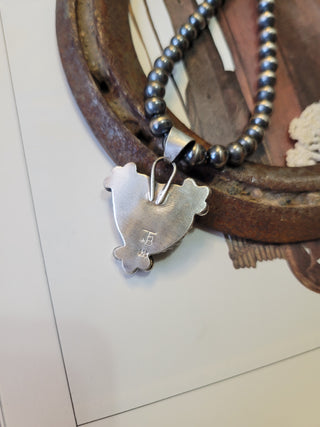 Golden Hills Heart Pendant