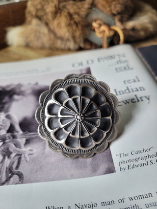 The Adele Concho Ring - Adjustable