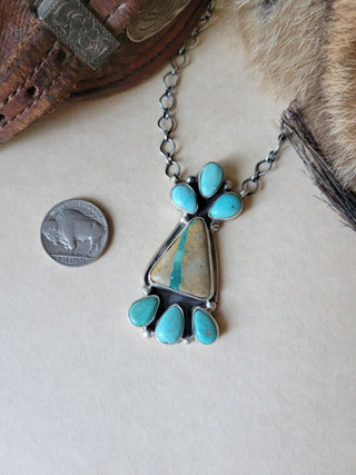 Ella Cluster Necklace - Royston Ribbon