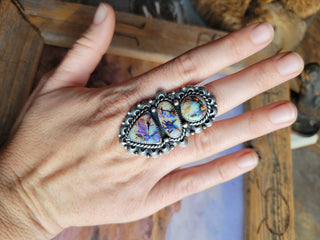The Deanna Opal Statement Ring - Sz 9