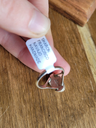 The Sharon Ring - White Buffalo - Sz 7