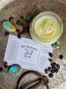 Coffee x Vanilla Tallow Balm - 4oz - PRE-ORDERS