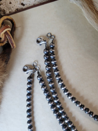 6mm Sterling Silver Pearl Necklace