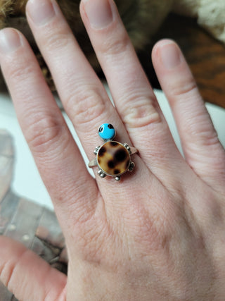 The Kathryn Turtle Ring - Sz 7.25