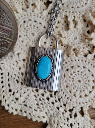 The Daisy Lock Necklace - White Water