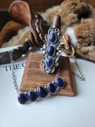 The Outrider Ring - Sz 10 - Lapis