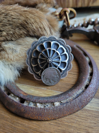 The Adele Concho Ring - Adjustable