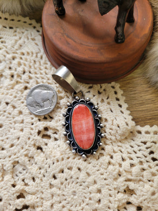 The Liberty Pendant - Red Spiny