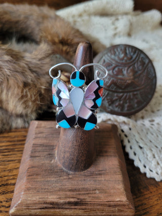 The Paige Butterfly Ring - Adjustable