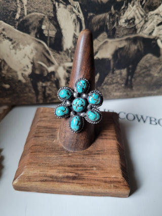 The Allison Cluster Ring - Sz 9.25 - Vintage
