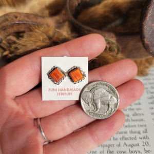 Spiny Square Studs