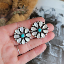 Load image into Gallery viewer, The Blue Bonnet Cluster Studs