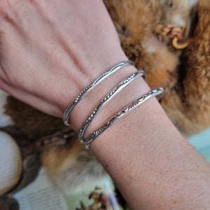 The Pine Stacker Cuffs