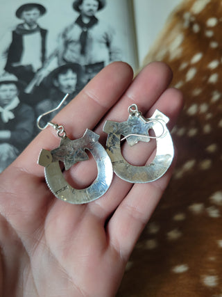 Sheriff Taylor Horseshoe Earrings