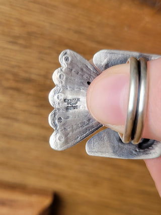 The Yazzie Thunderbird Ring - Kingman - Sz 7