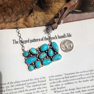 The Ginger Cluster Bar Necklace
