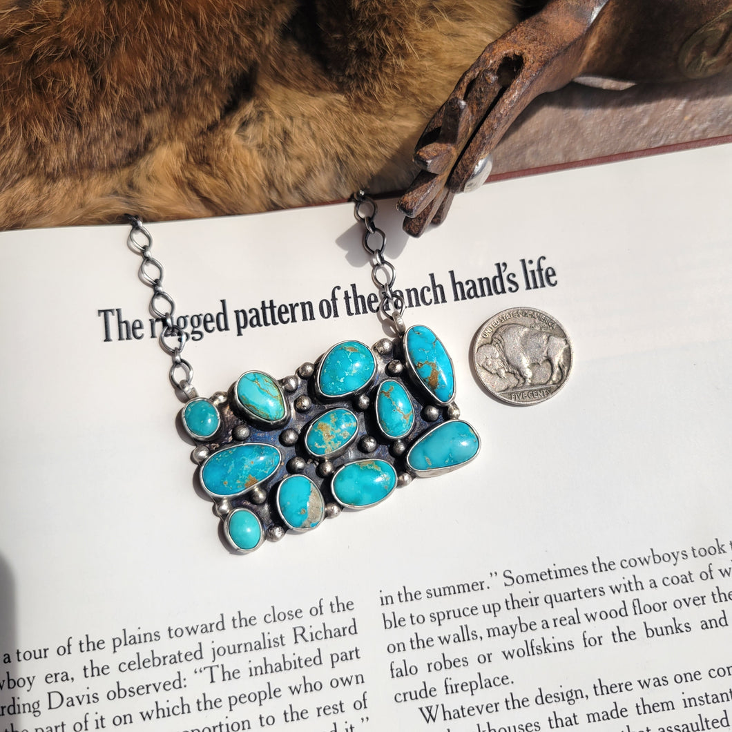 The Ginger Cluster Bar Necklace