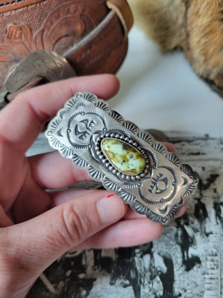 Palomino Varascite Hair Clip #1