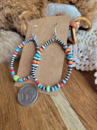 The Denee Pearl Hoops
