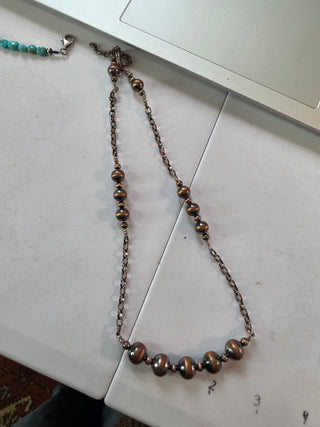 Terri - copper pearls