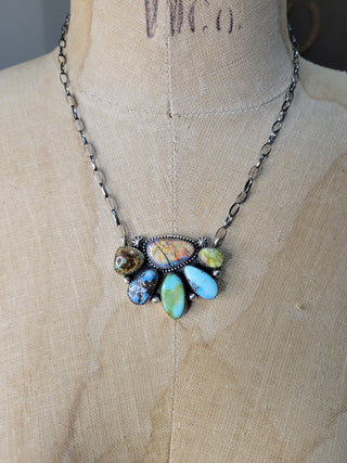 The Jessica Cluster Necklace