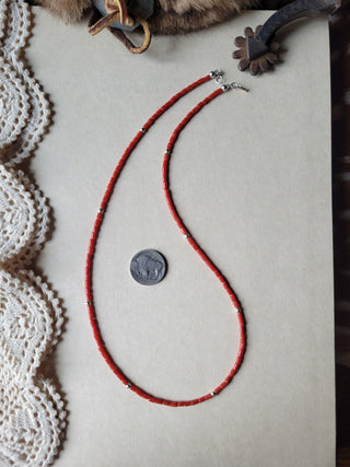The Hondo Necklace - Coral