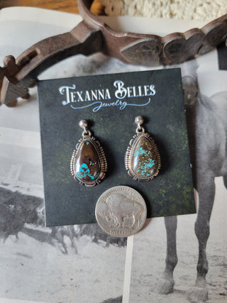 The Nevada Earrings - Apache Blue
