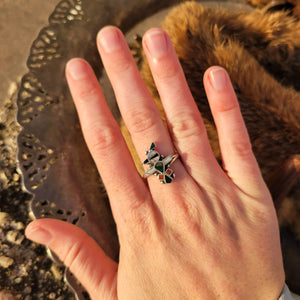 Vintage Bird Ring sz 7.5