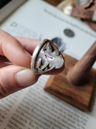Lauren - turq ring 8.25