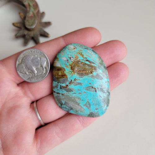 Large Turquoise Cabochon