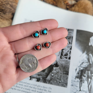 The Ireland Heart Studs