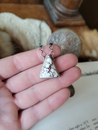The Iris Triangle Necklace - Wild Horse