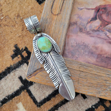 Load image into Gallery viewer, The Kendall Feather Pendant