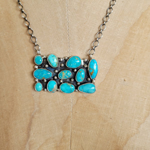The Ginger Cluster Bar Necklace