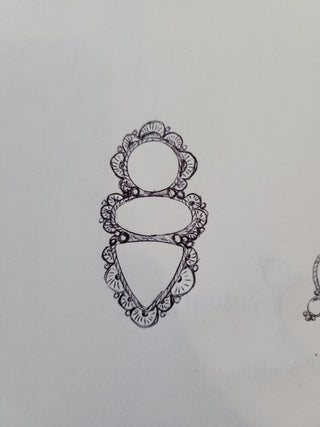 The Deanna Opal Statement Ring - Sz 9