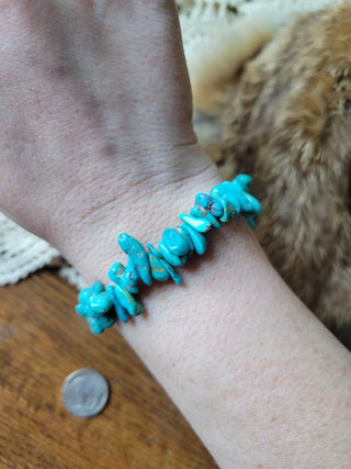 Stretchy Kingman Nugget Bracelet